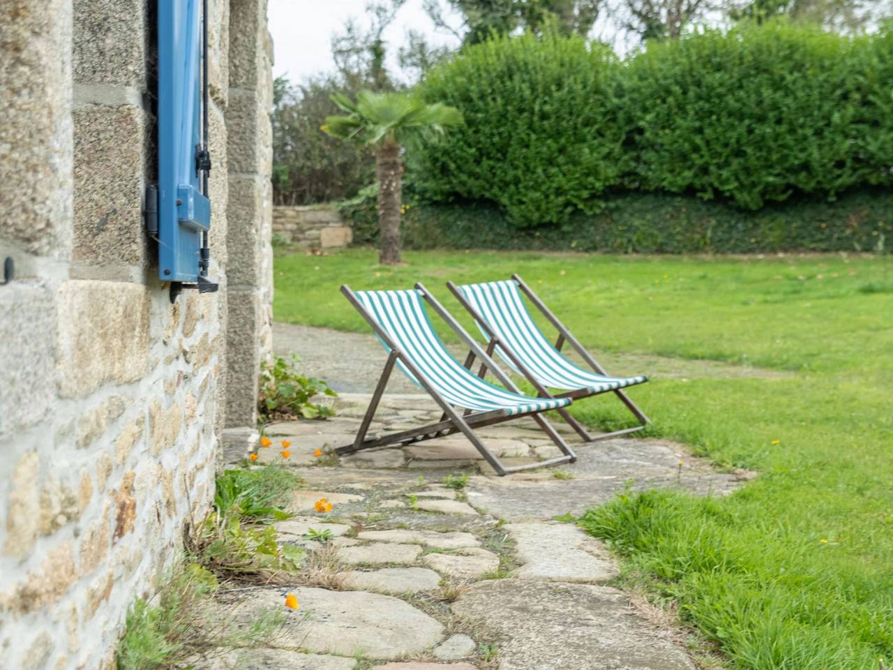 Maison de vacances avec jardin près de la plage de Lampaul in Lampaul-Ploudalmézeau, Région de Brest