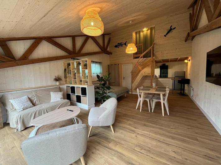 Maison de vacances pour 4 personnes, avec terrasse