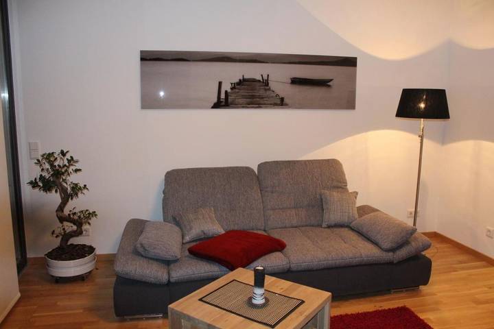 Ferienwohnung für 2 Personen, mit Garten und Seeblick sowie Ausblick am Zwenkauer See - 4