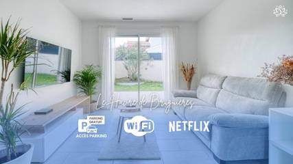 Location de vacances pour 6 personnes, avec jardin et vue à Bruguières