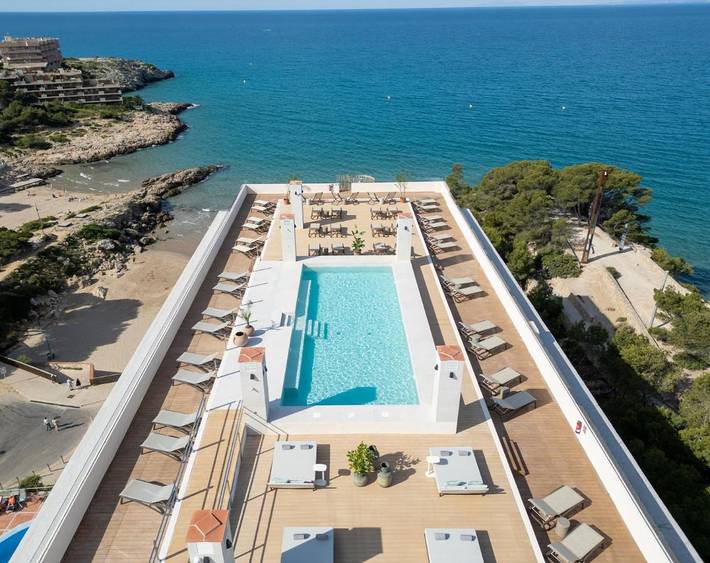 Hôtel pour 2 personnes, avec piscine et jardin