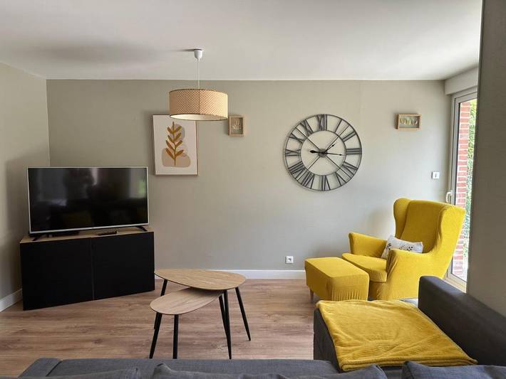Maison de vacances pour 4 personnes, avec Terrasse à Carentan