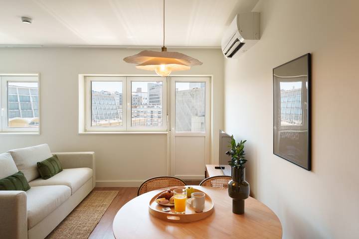 Apartamento estúdio para 3 pessoas, com varanda - 1