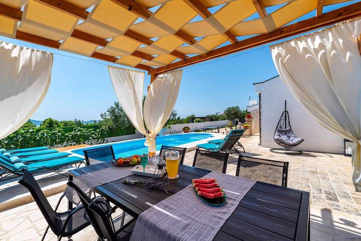 Sea view Villa Elia in Zadar Stadt, Zadar (Kommun)