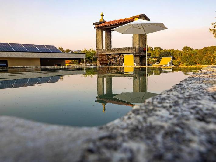 Location de vacances pour 4 personnes, avec terrasse ainsi que vue et jardin dans Souto e Tabaçô - 3