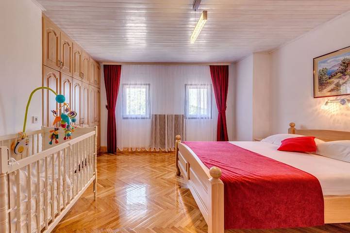 House with an ocean view in its own valley, featuring a garden in Primorje-Gorski Kotar