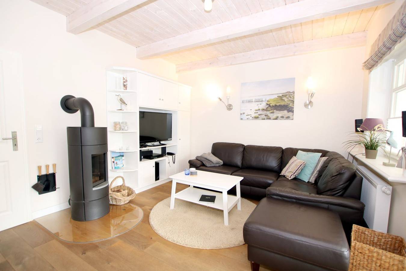 Komfortables 5 Sterne Ferienhaus mit ca. 55 qm Wohnfläche im Erdgeschoss in Wyk auf Föhr (Stadt), Wyk auf Föhr