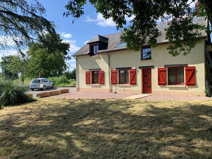 Maison de vacances pour 9 personnes, avec jardin