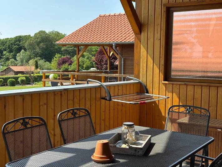 Ferienhaus für 6 Personen, mit Terrasse und Ausblick sowie Sauna in Niepars - 4