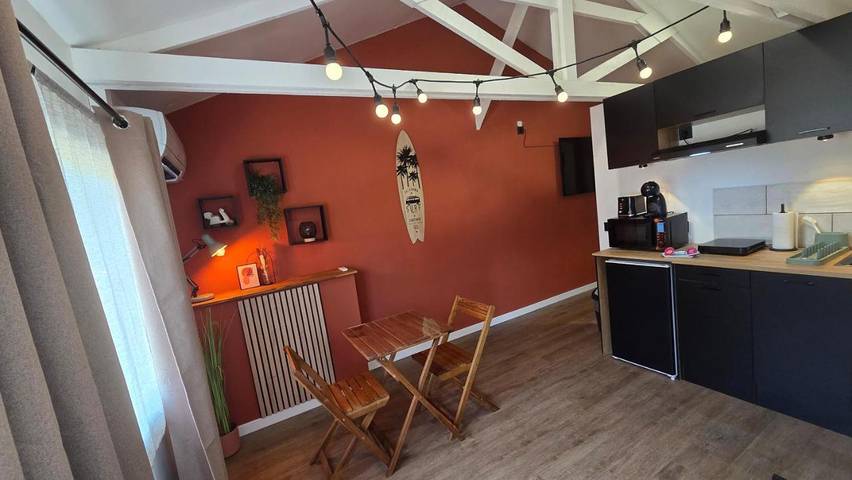 Appartement de vacances pour 2 personnes, avec Terrasse et Jardin