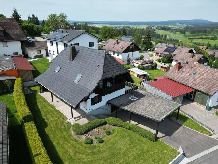 Ferienwohnung für 4 Personen, mit Garten und Balkon in Löffingen