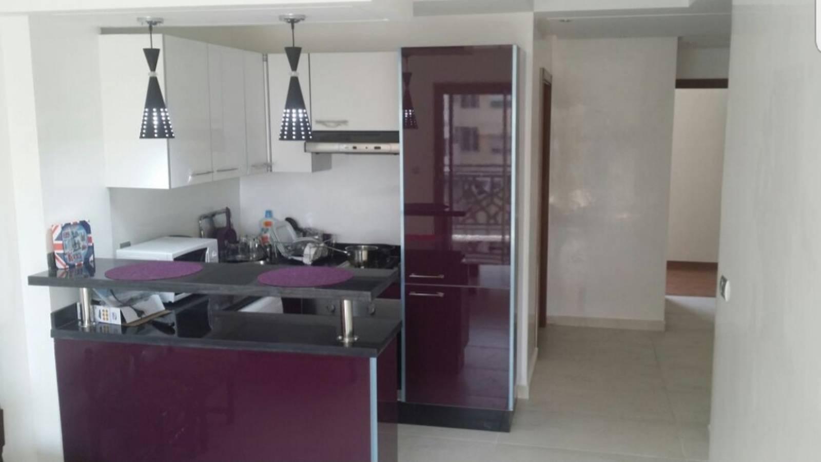 Entire apartment, Cosy Apartment in Casablanca with Balcony - 45 m² and Garden in Casablanca, Grand Casablanca region