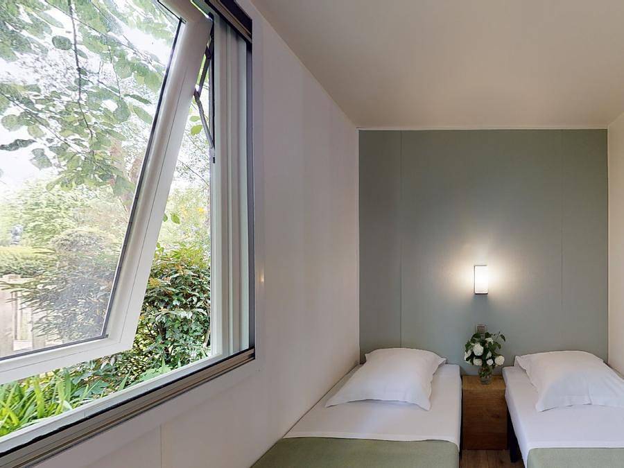 Camping Domaine de l'Orangerie de Lanniron   - Mobile home 6 persons - Evasion - 3 rooms in Quimper, Quimper region