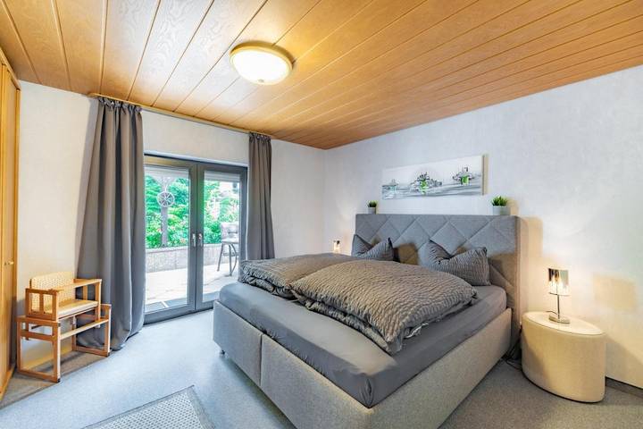 Ferienwohnung für 4 Personen, mit Terrasse und Ausblick in Andechs