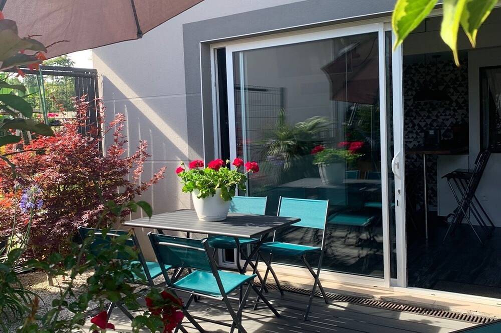 Ganze Wohnung, Close to the forest, the beaches of Seignosse, and golf courses—a lovely one-bedroom apartment in a quiet neighborhood in Tosse, Côte d’Argent