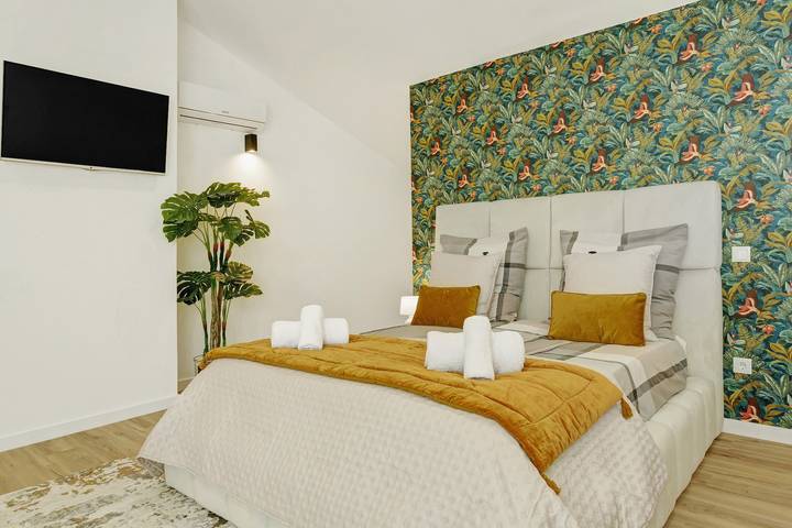 Hel lejlighed, 'King' Room with Mountain View, Wi-Fi Access and Air Conditioning in Gaula, Maderia