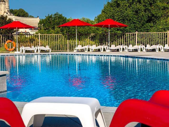 Casa rodante para 2 personas, con jacuzzi y sauna además de piscina para niños y terraza - 1