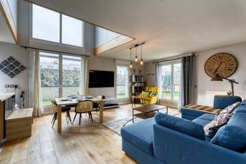 Gîte pour 8 personnes, avec terrasse à Saint-Ouen