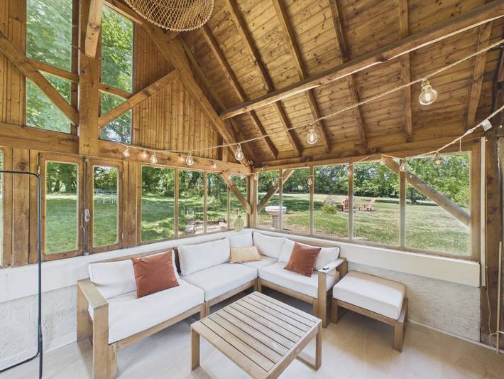 Maison de vacances pour 6 personnes, avec Jardin