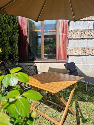 Gîte pour 4 personnes, avec vue ainsi que terrasse et jardin dans Uriage Les Bains