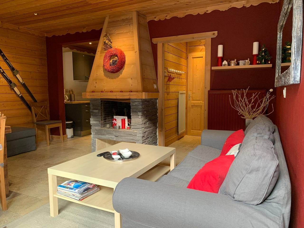 Renovated house, 6 people, near slopes, Pra Loup, parking in Pra-Loup, Uvernet-Fours