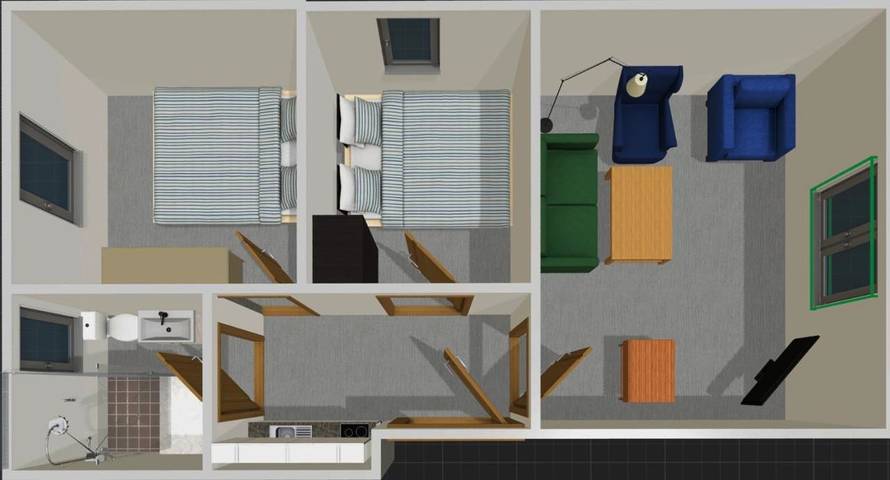 Ferienwohnung für 4 Personen, mit Terrasse und Garten in Kolding - 4