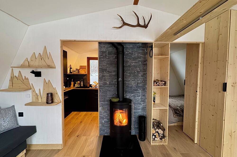 Le Tiny Chalet, Authentique sur les Pistes in Prémanon, Regionaler Naturpark Hochjura