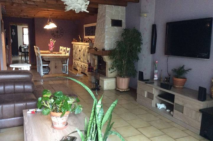 Chambre d’hôte pour 4 personnes, avec Jardin