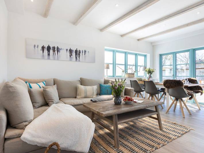 Ferienhaus für 6 Personen, mit Garten und Terrasse sowie Sauna, mit Haustier in Westerland