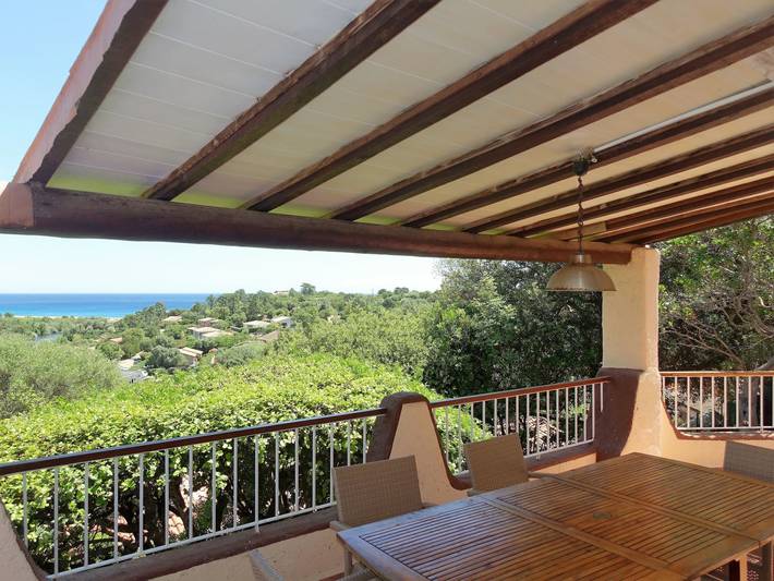 Bungalow für 6 Personen, mit Garten und Ausblick sowie Terrasse auf Korsika - 2