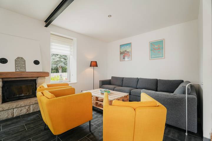 Ferienhaus 'Gîte De La Tour' mit privatem Garten und Wlan in Ploubalay, Dinan und Umgebung