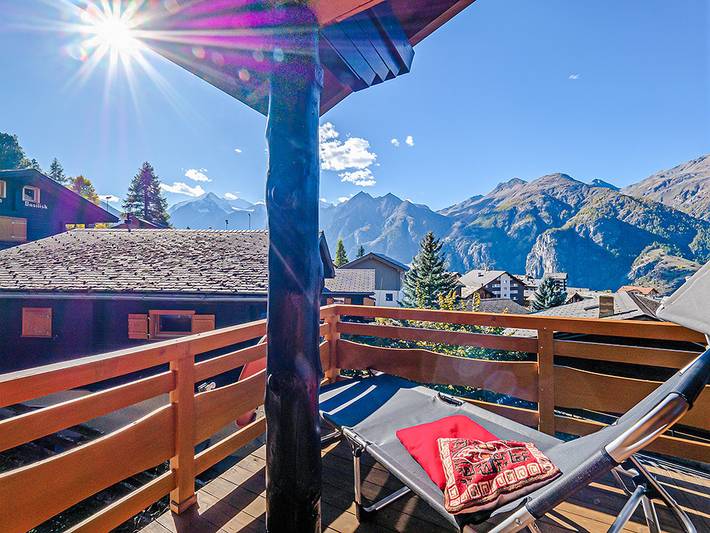 Location de vacances pour 6 personnes, avec jardin et vue à Grächen - 2