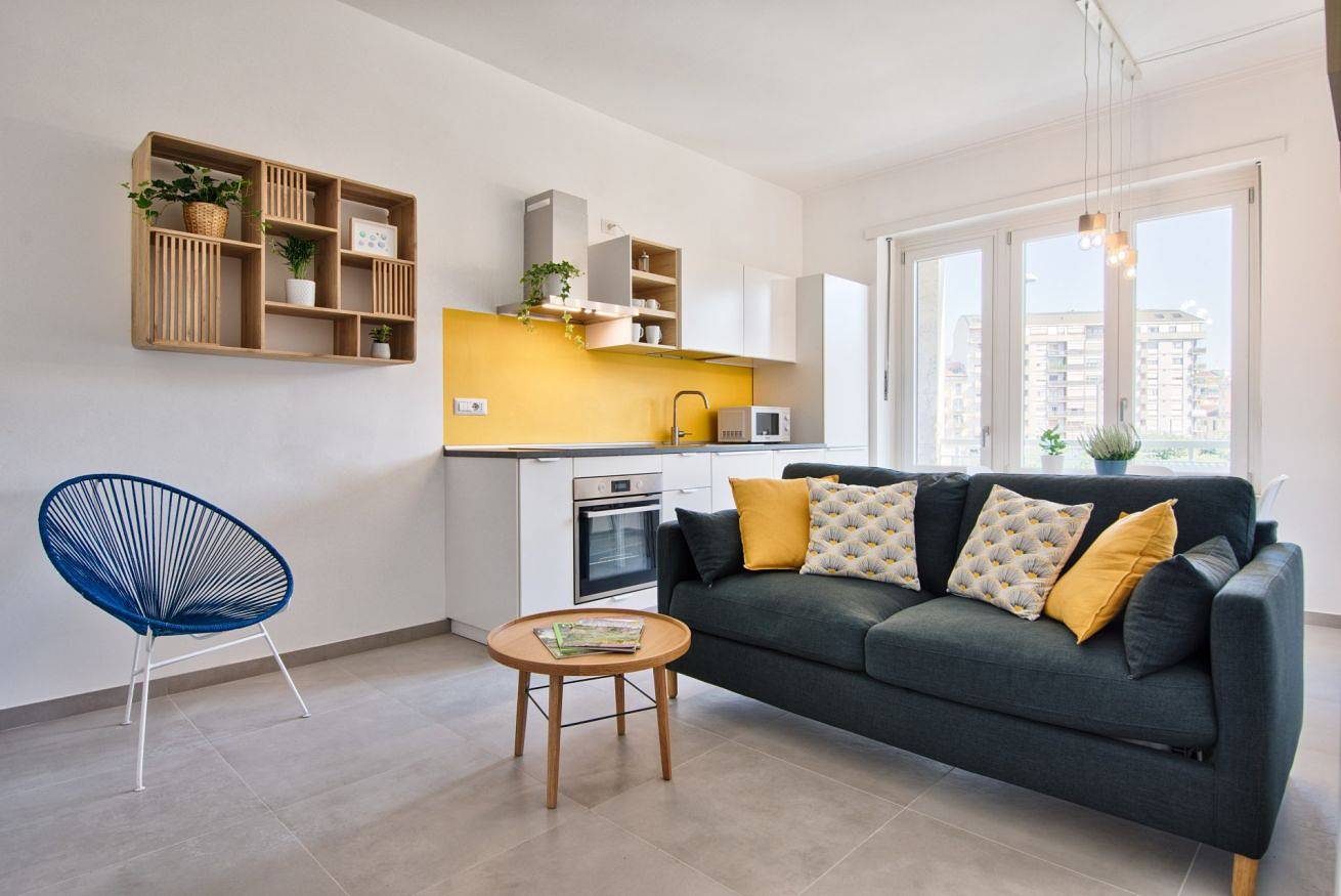 Apartamento inteiro, New! Carducci Subway House - Flat 1 in Turim, Turim (província)