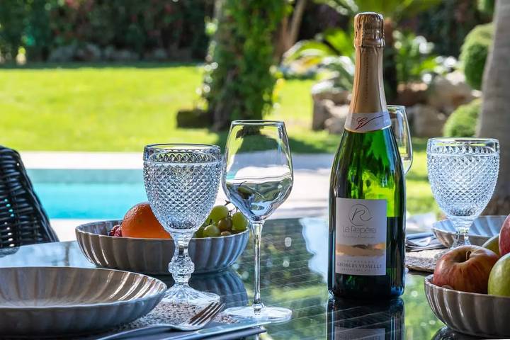 Villa pour 8 personnes, avec jardin ainsi que terrasse et piscine à Mouans-Sartoux - 4