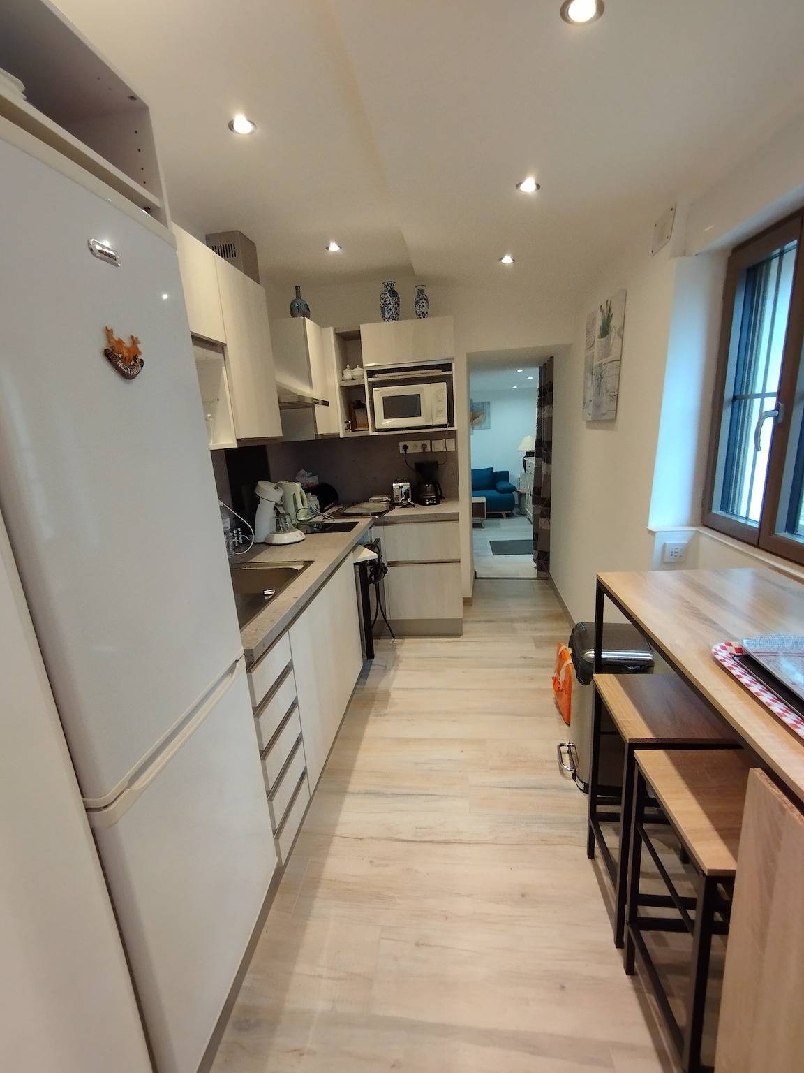 Maison de vacances 'Petit Gîte Bleu' avec Wi-Fi in Huillé-Lézigné, Région d'Angers