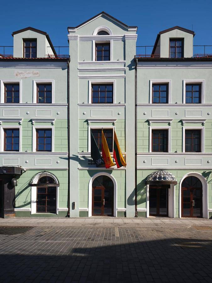 Hotel dla 2 osób, z taras w Kłajpeda
