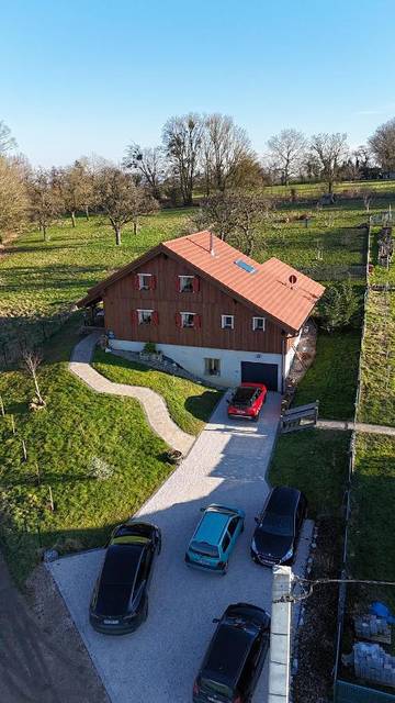 Maison de campagne pour 12 personnes, avec vue ainsi que jardin et sauna à Bouxwiller