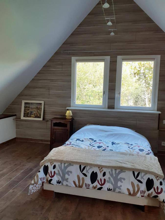 Location de vacances pour 2 personnes, avec vue et jardin à Saint-Ouen-des-Alleux - 2