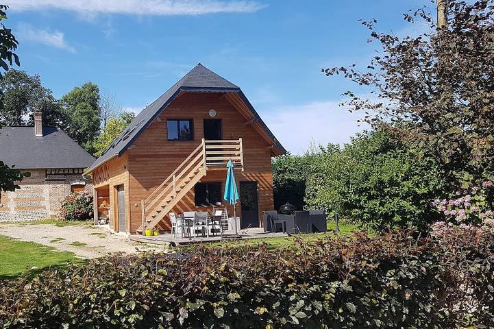 Gîte pour 3 personnes, avec jardin dans Haute-Normandie
