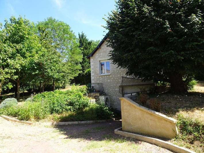 Maison de vacances pour 2 personnes, avec Terrasse ainsi que Jardin et Vue