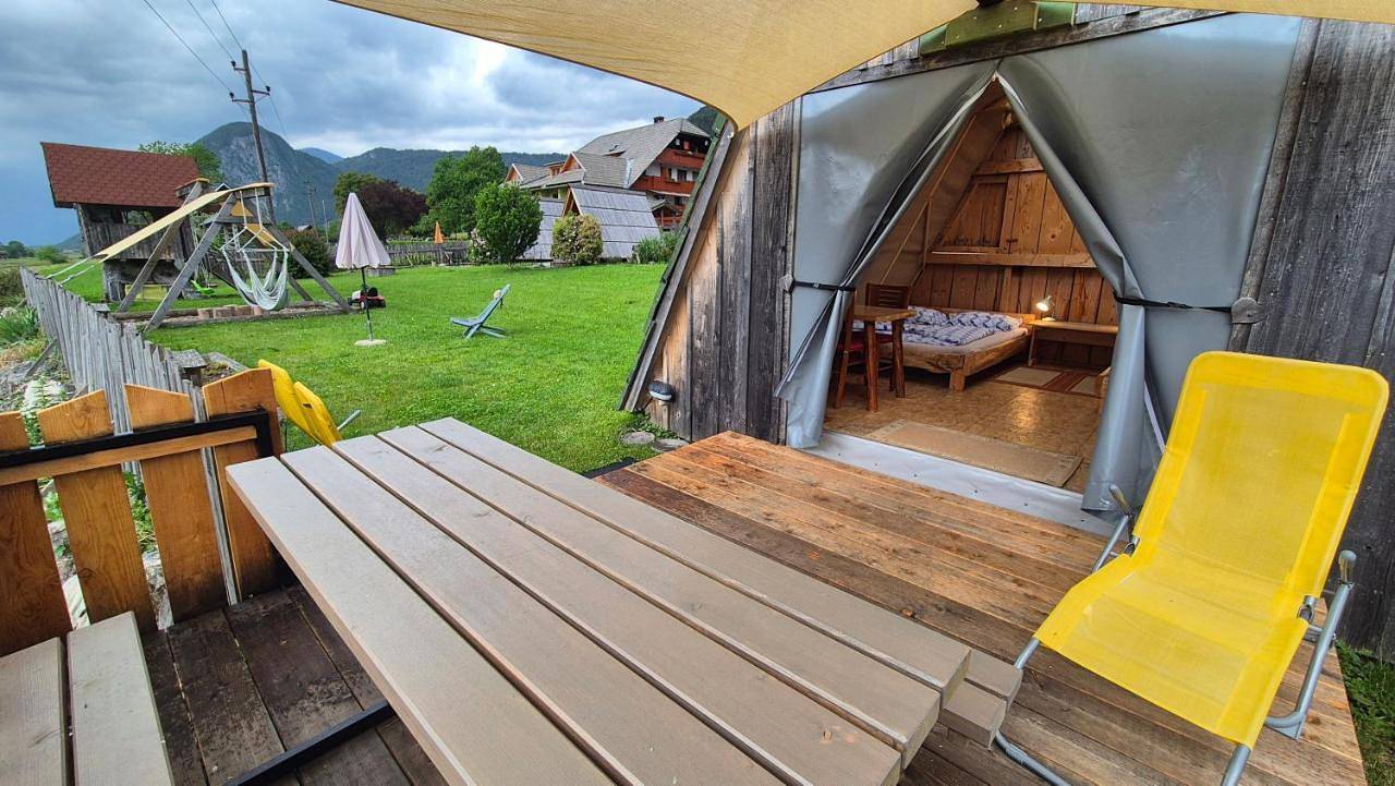 Garden Eco houses Čebelica in Wochein, Triglav Nationalpark