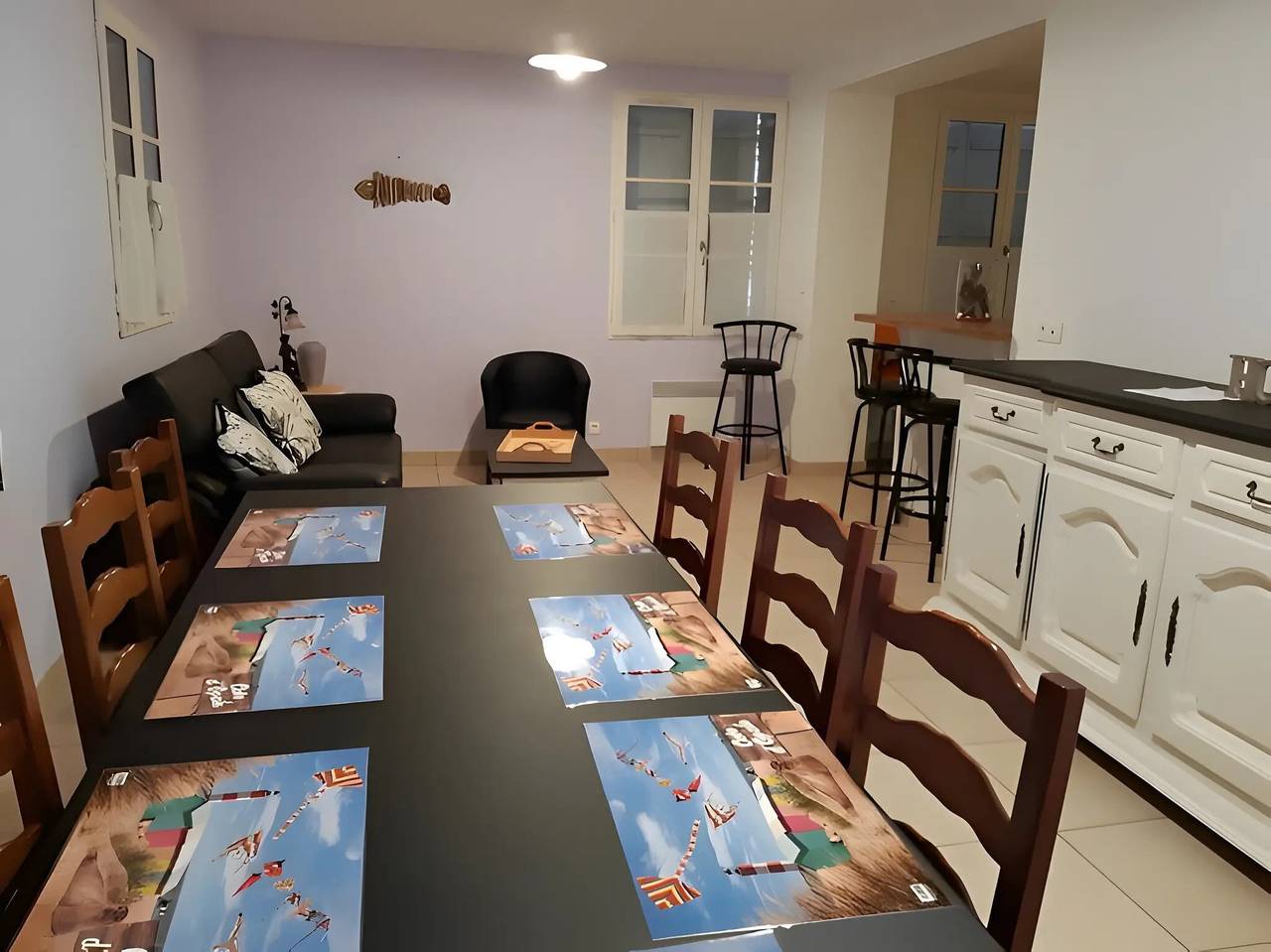 Gîte Lilas De Mer : Maison de Vacances avec Terrasse et Jardin Privés in Ponthoile, Région d'Abbeville