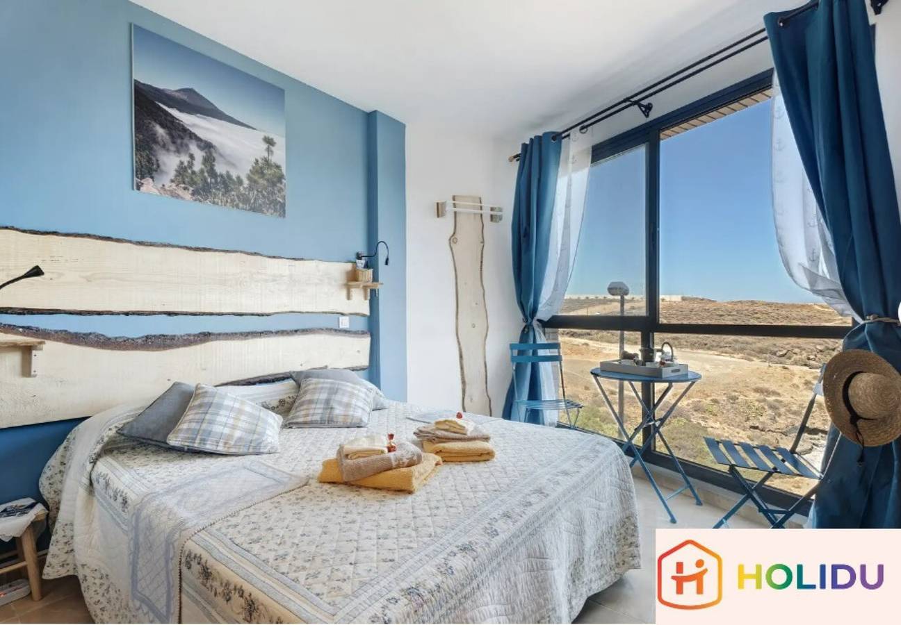 Apartamento entero, Apartamento de vacaciones 'Los Abrigos Oceano Al Alba Wifi' con vistas al mar y Wifi in Los Abrigos, Granadilla de Abona