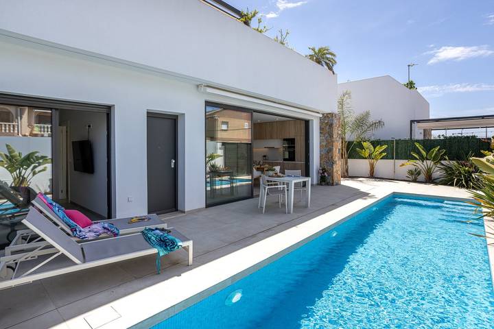 Appartement entier, Villa a gustito in Santiago de la Ribera, San Javier