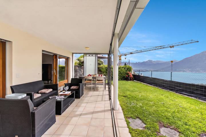 Ferienwohnung für 5 Personen, mit Seeblick in Locarno