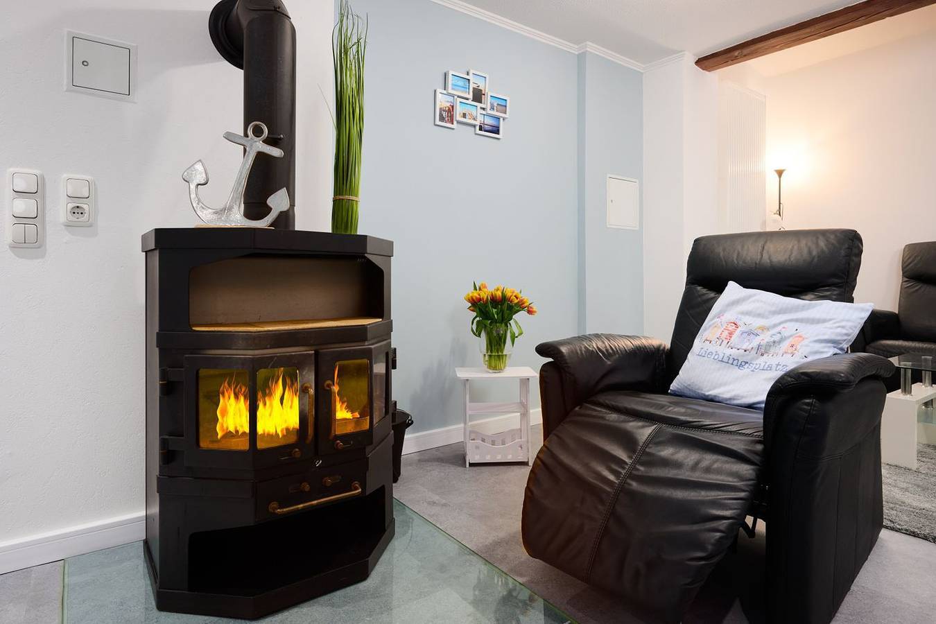 Ganze Wohnung, Ferienwohnung Deich und Meer - direkt an der Ostsee an Deich und Meer in Wendtorfer Strand, Stein