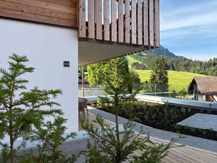 Ferienhaus für 6 Personen, mit Balkon und Terrasse sowie Garten und Ausblick in Jungholz - 3