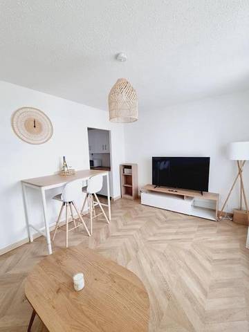 Gîte pour 2 personnes, avec vue et balcon dans Plage des Mouettes