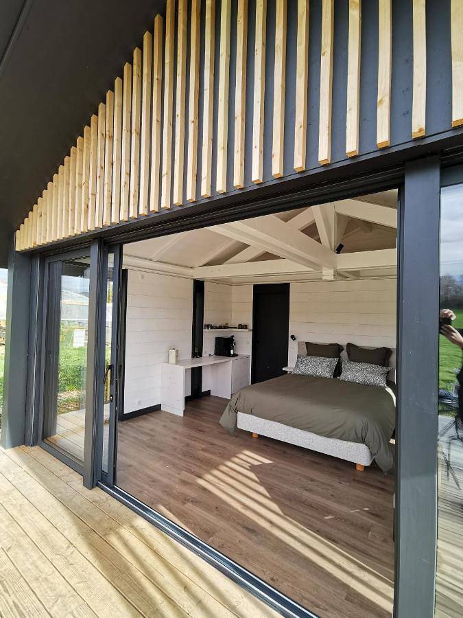 Gîte pour 2 personnes, avec Balcon et Jacuzzi ainsi que Terrasse et Jardin à Fort-du-Plasne