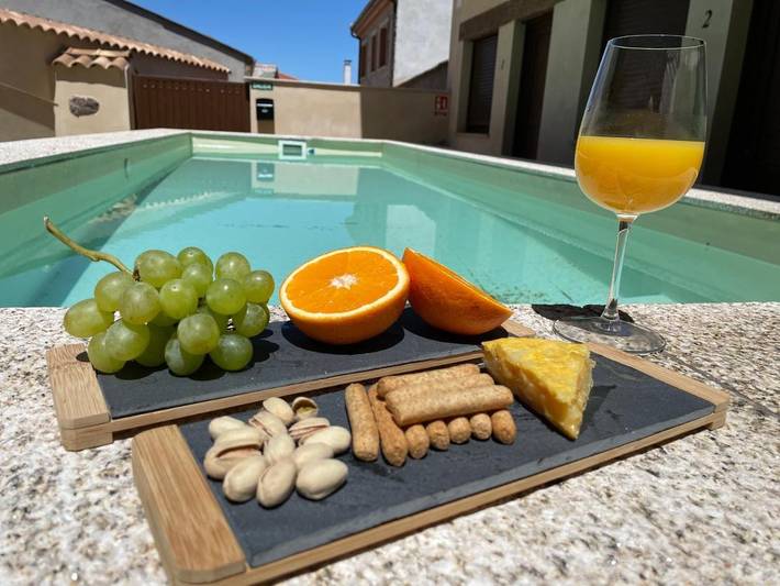 Casa de huéspuedes para 2 personas, con terraza además de vistas y piscina en Castilla y León - 3